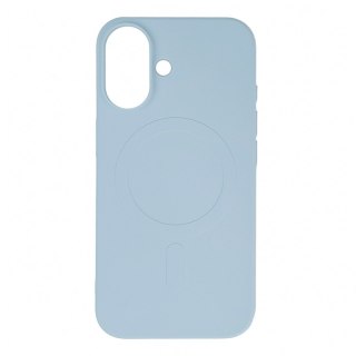 Etui na Samsung Galaxy S25 Liquid Silicone Case MagSafe - jasnoniebieskie