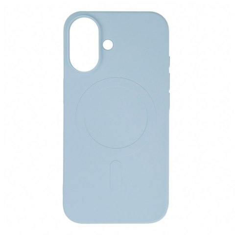Etui na Samsung Galaxy S25 Liquid Silicone Case MagSafe - jasnoniebieskie