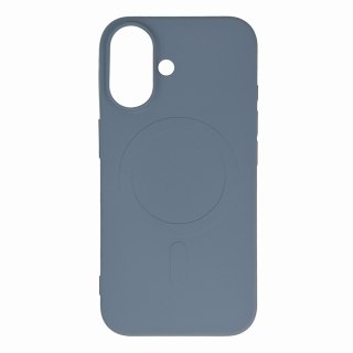 Etui na Samsung Galaxy S25 Liquid Silicone Case MagSafe - szare