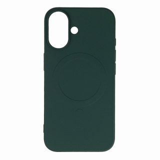 Etui na Samsung Galaxy S25 Liquid Silicone Case MagSafe - zielone