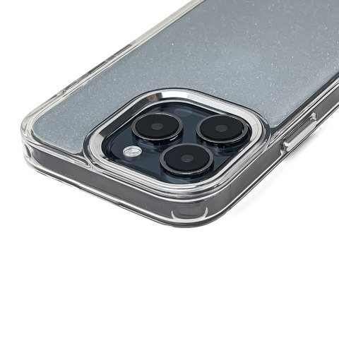 Etui ochronne na Samsung Galaxy S24 FE Glitter Case - przezroczyste z brokatem