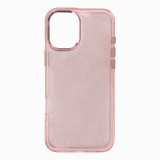 Etui ochronne na Samsung Galaxy S24 FE Glitter Case - różowe z brokatem