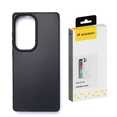 Etui ochronne na Samsung Galaxy S25+ Carbon Fibre Case z MagSafe - czarne