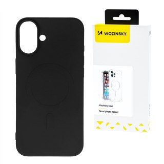 Etui pokrowiec na Samsung Galaxy S24 FE Liquid Silicone Case MagSafe - czarne