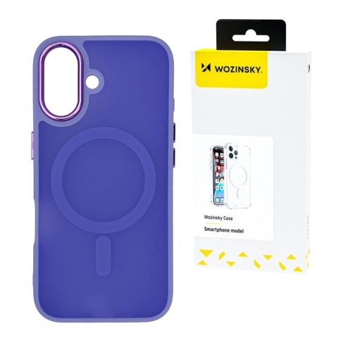 Etui pokrowiec na Samsung Galaxy S25+ Fashion Case MagSafe - fioletowe