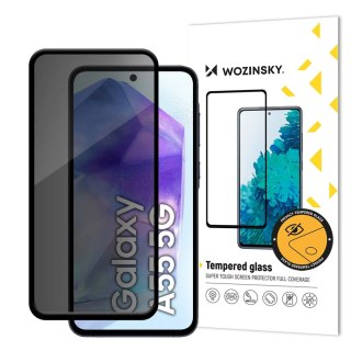 Szkło hartowane prywatyzujące z filtrem Anti Spy do Samsung Galaxy A56 / A36