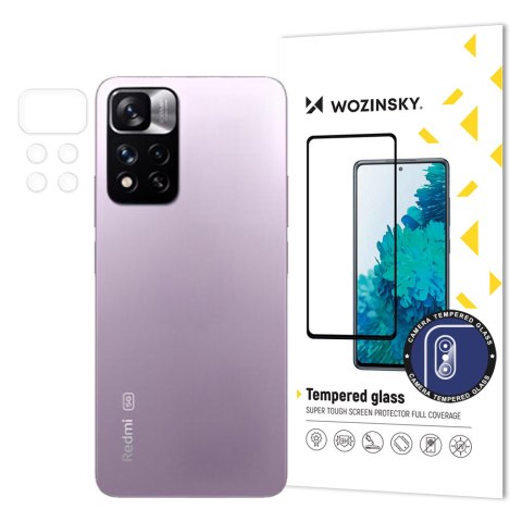 Szkło hartowane 9H na cały aparat kamerę do Xiaomi Redmi Note 11 Pro+ Camera Glass