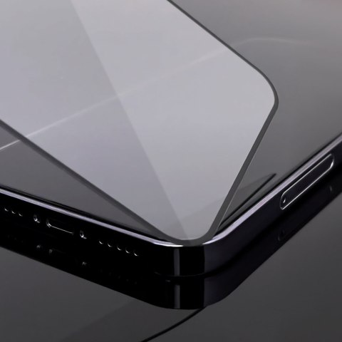 Szkło hartowane na cały ekran z ramką do Samsung Galaxy A22 4G Case Friendly - czarny