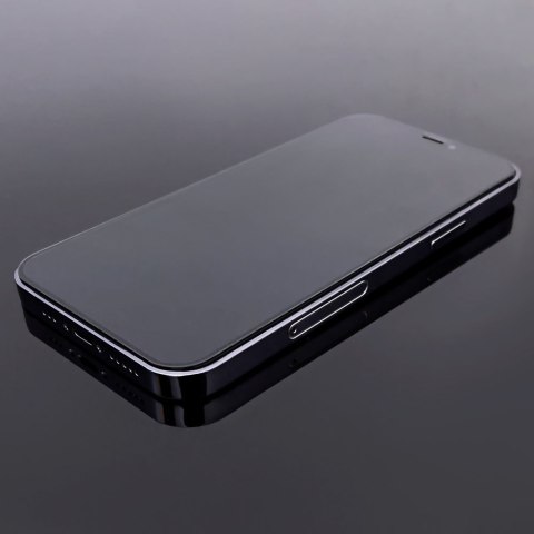 Szkło hartowane na cały ekran z ramką do Samsung Galaxy A22 4G Case Friendly - czarny