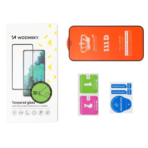 Szkło hartowane na cały ekran z ramką do Samsung Galaxy A22 4G Case Friendly - czarny