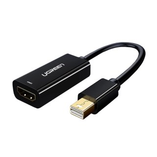 Adapter przejściówka mini DisplayPort - HDMI FHD 1080p - czarny