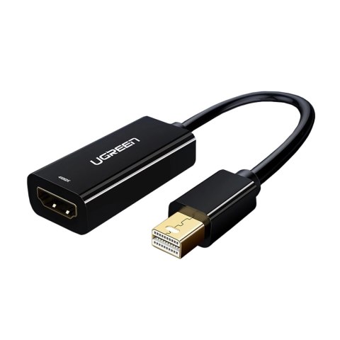 Adapter przejściówka mini DisplayPort - HDMI FHD 1080p - czarny