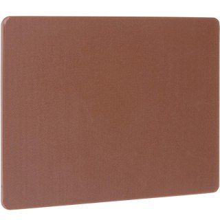 Deska do krojenia HACCP 450x300 mm - brązowa