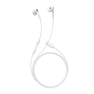 Słuchawki przewodowe douszne USB-C - białe