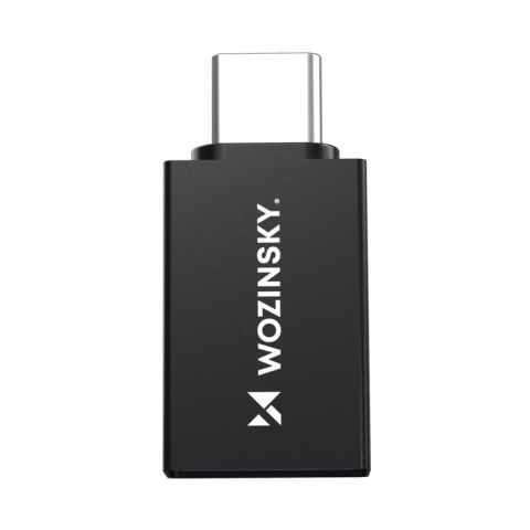 Adapter przejściówka USB-C - USB-A 10Gb/s - czarny