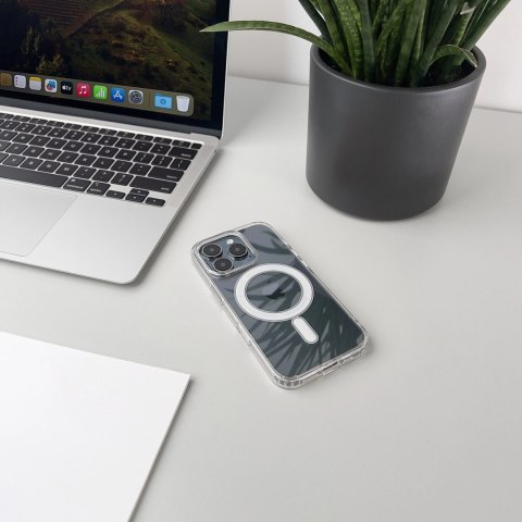 Etui case pokrowiec na iPhone 17 Pro Clear Corner Case MagSafe - przezroczyste