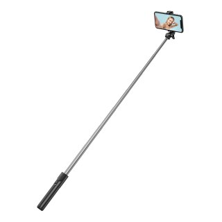 Selfie stick kij tripod do zdjęć teleskopowy z uchwytem na telefon 1m