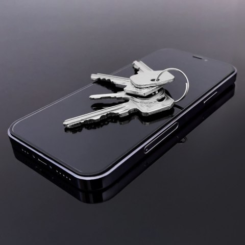 Szkło hartowane do Xiaomi POCO C65/Redmi 13C z czarną ramką Full Glue