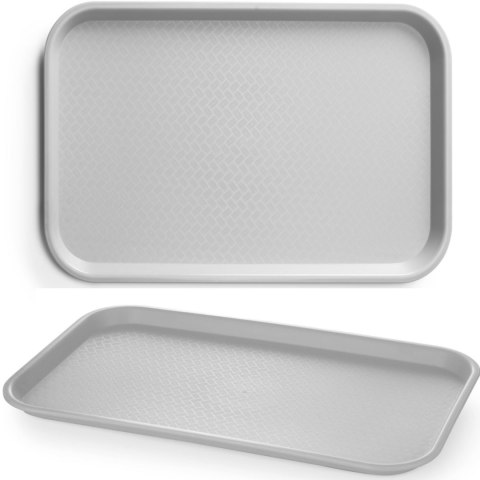 Taca do serwowania Fast Food GN 1/1 530x325 mm - jasnoszara