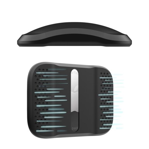 Etui magnetyczne na lokalizator AirTag - czarne