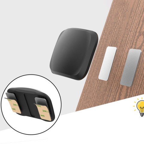 Etui magnetyczne na lokalizator AirTag - czarne
