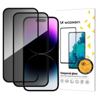 Szkło hartowane prywatyzujące na iPhone 17 Pro Max Privacy Glass - 2 szt.