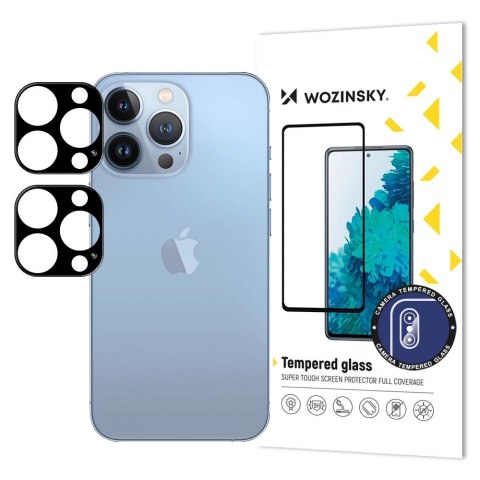 Szkło na aparat do iPhone 17 Pro Full Camera Glass czarne - 2 szt.