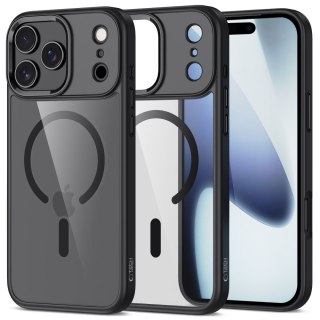 Etui case na iPhone 17 Pro Max MagMat MagSafe - przezroczysto-czarne