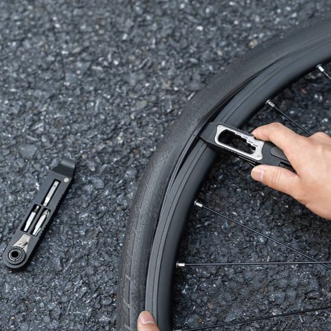 Zestaw kluczy narzędzi serwisowych 14w1 do roweru multitool imbusy łyżki do opon