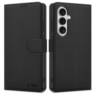 Etui futerał zamykany z podstawką na Samsung Galaxy S26 Wallet - czarny