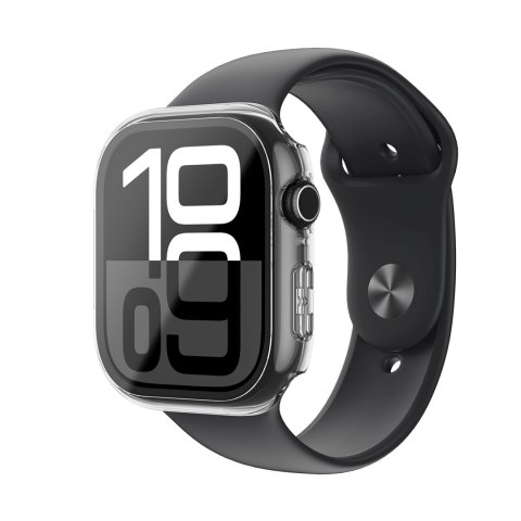 Etui ze szkłem hartowanym do Apple Watch 46mm Radix Glass - przezroczyste