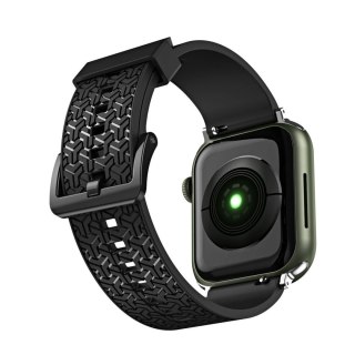 Pasek bransoleta do zegarka Apple Watch 38 / 40 / 41 mm - czarny