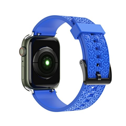 Pasek bransoleta do zegarka Apple Watch 42 / 44 / 45 mm - niebieski
