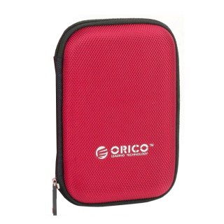 Etui ochronne na dysk przenośny 2.5'' - czerwone