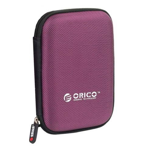 Etui ochronne na dysk przenośny 2.5'' - fioletowe