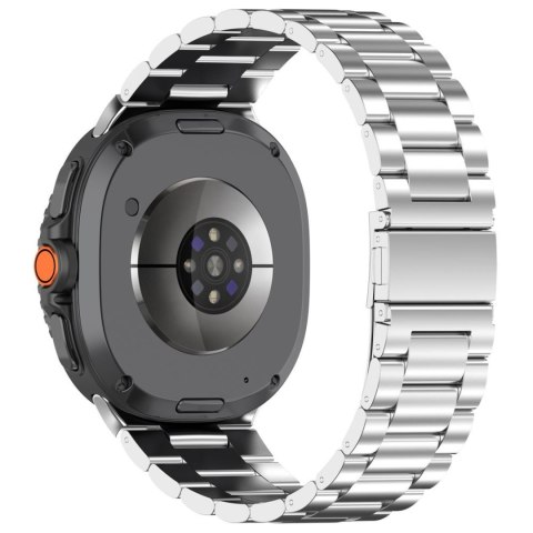 Pasek bransoleta na Samsung Galaxy Watch 40 / 44 / 46 mm - srebrna