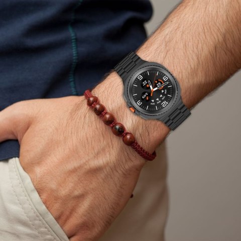 Pasek bransoleta na Samsung Galaxy Watch 40 / 44 / 46 mm - srebrna