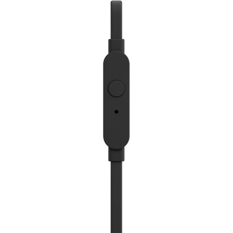 Słuchawki przewodowe douszne z pilotem JBL Tune 110 mini jack 3.5mm - czarne