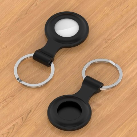Etui brelok na lokalizator Apple AirTag Icon - czarne