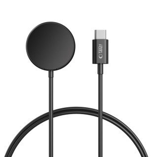 Ładowarka indukcyjna na Samsung Galaxy Watch USB-C 100cm - czarna