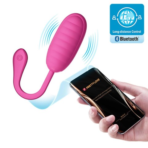 Jajko wibrujące Pretty Love Catalina 12 funkcji z aplikacją USB
