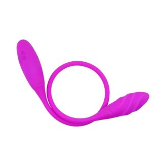 Jajko wibrujące silikonowe Pretty Love Snaky Vibe fioletowe USB
