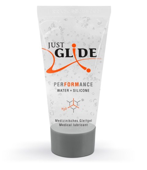Lubrykant wodny z silikonem Just Glide Performance 20 ml