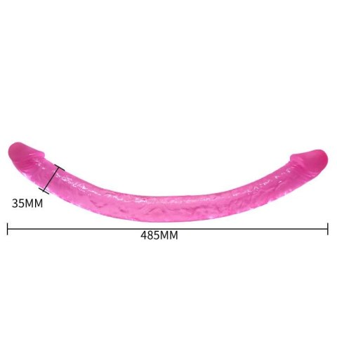 Dildo podwójne zginalne Baile TPR