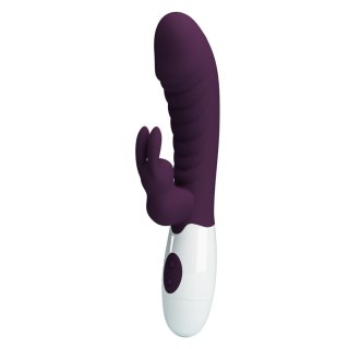 Wibrator króliczek Pretty Love Naughty Bunny 30 funkcji ciemnofioletowy