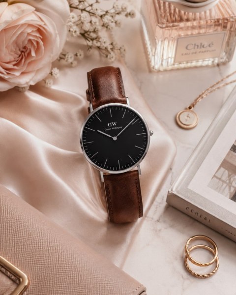 Daniel Wellington ZEGAREK DAMSKI DANIEL WELLINGTON Classic Black Sheffield Lady DW00100131 (zw508d)