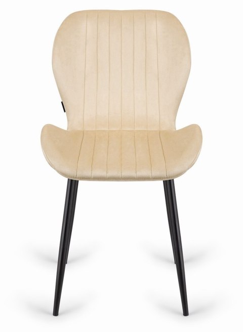 Krzesło tapicerowane MONTI VELVET BEIGE