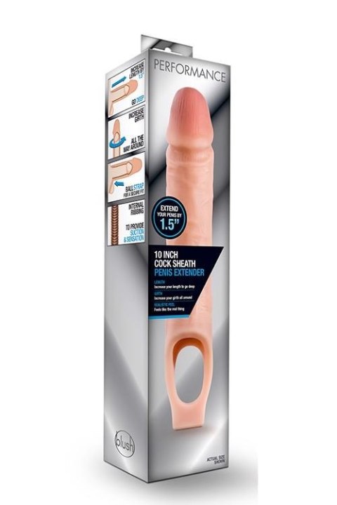 Przedłużka Performance Blush TPE 19 cm