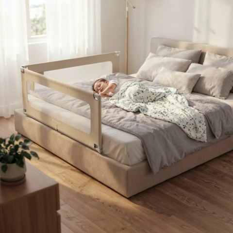 Barierka ochronna do łóżka Cover 40 Beige 200 cm