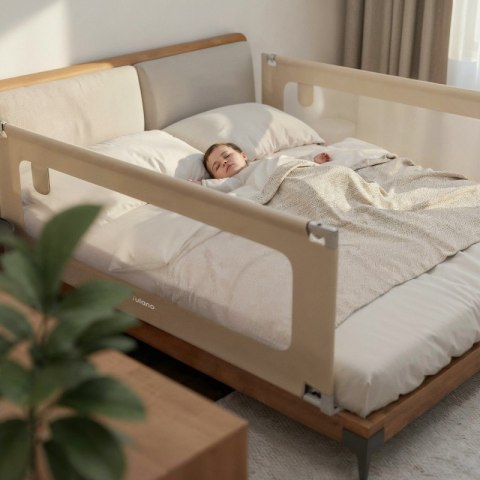 Barierka ochronna do łóżka Cover 40 Beige 200 cm